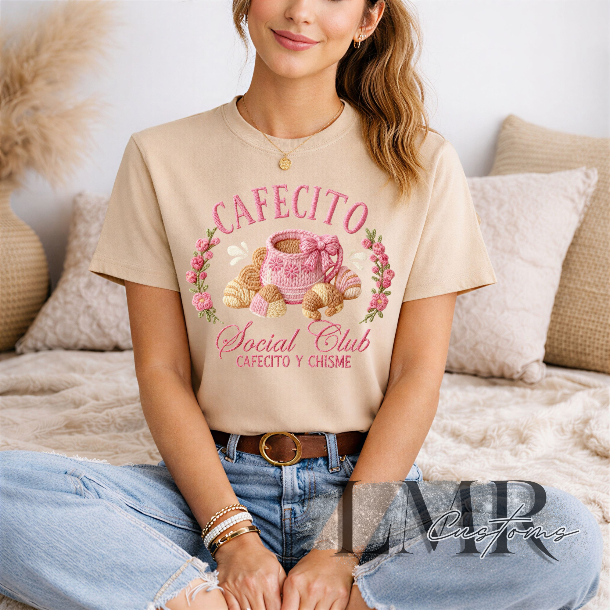 CAFECITO Y CHISME TEE #12