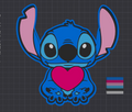 STITCH WITH HEART TRAY