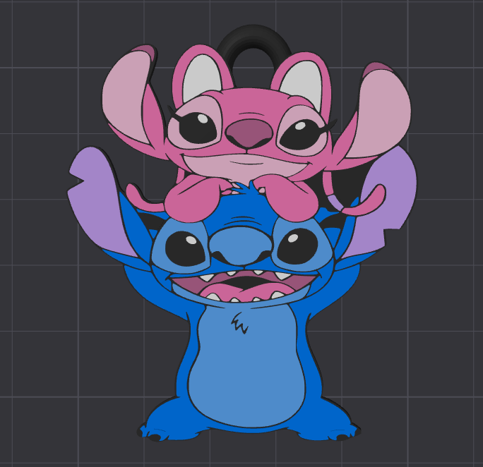 Angel & Stitch Can Opener & Closer