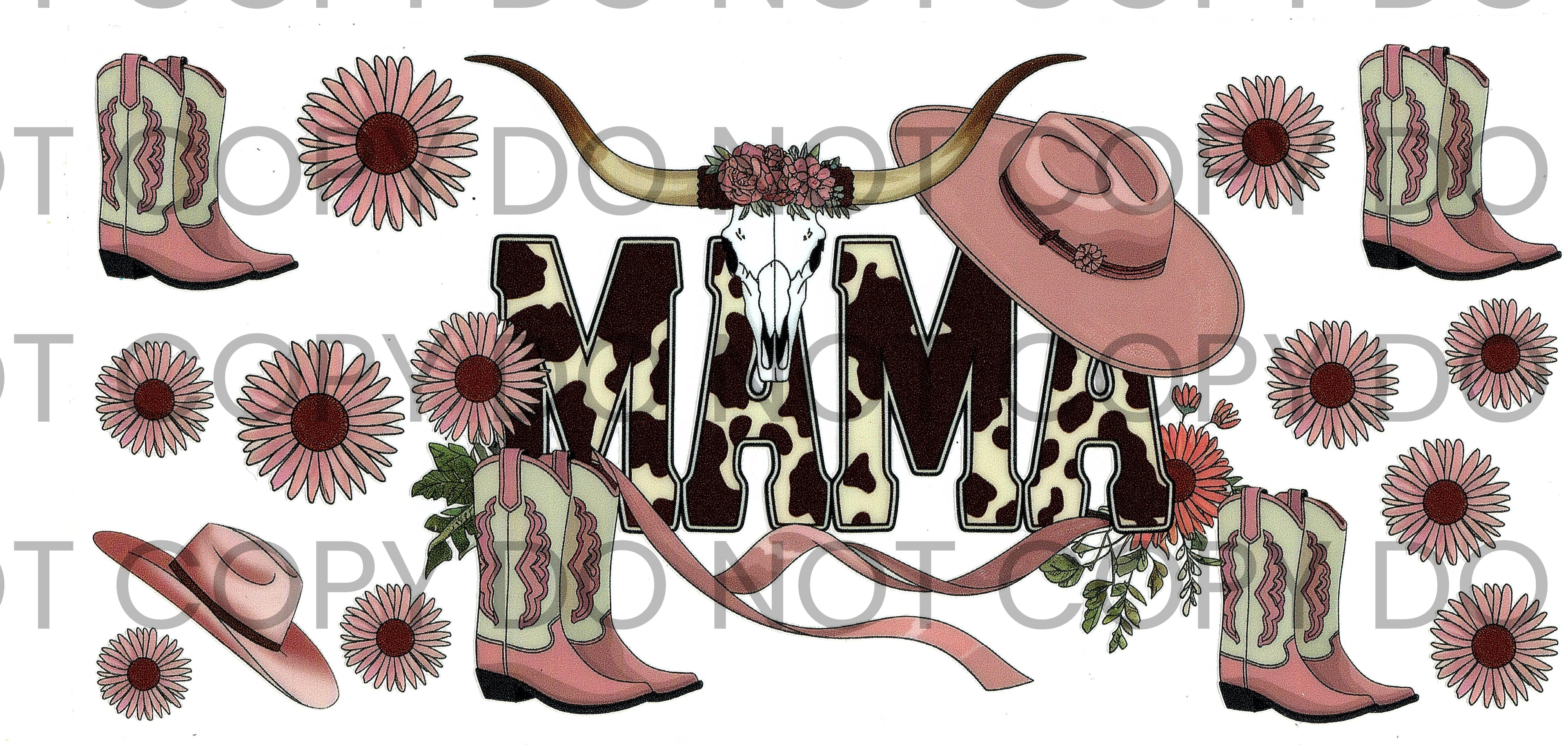# 30 PINK WESTERN MOM