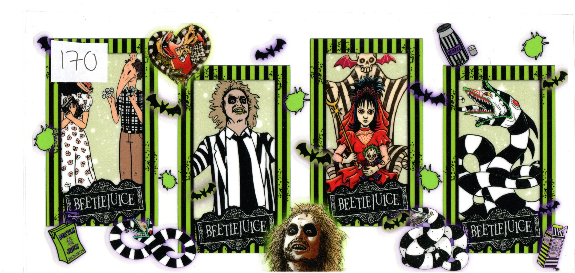 # 170 BEETLEJUICE POSTERS