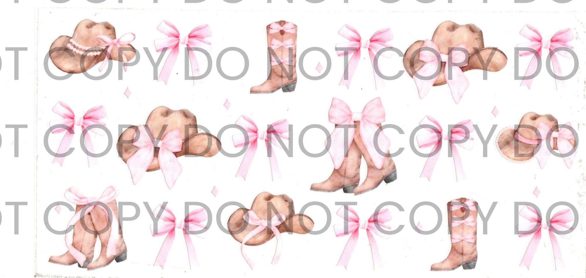 #R28 PINK BOW AND BOOTS