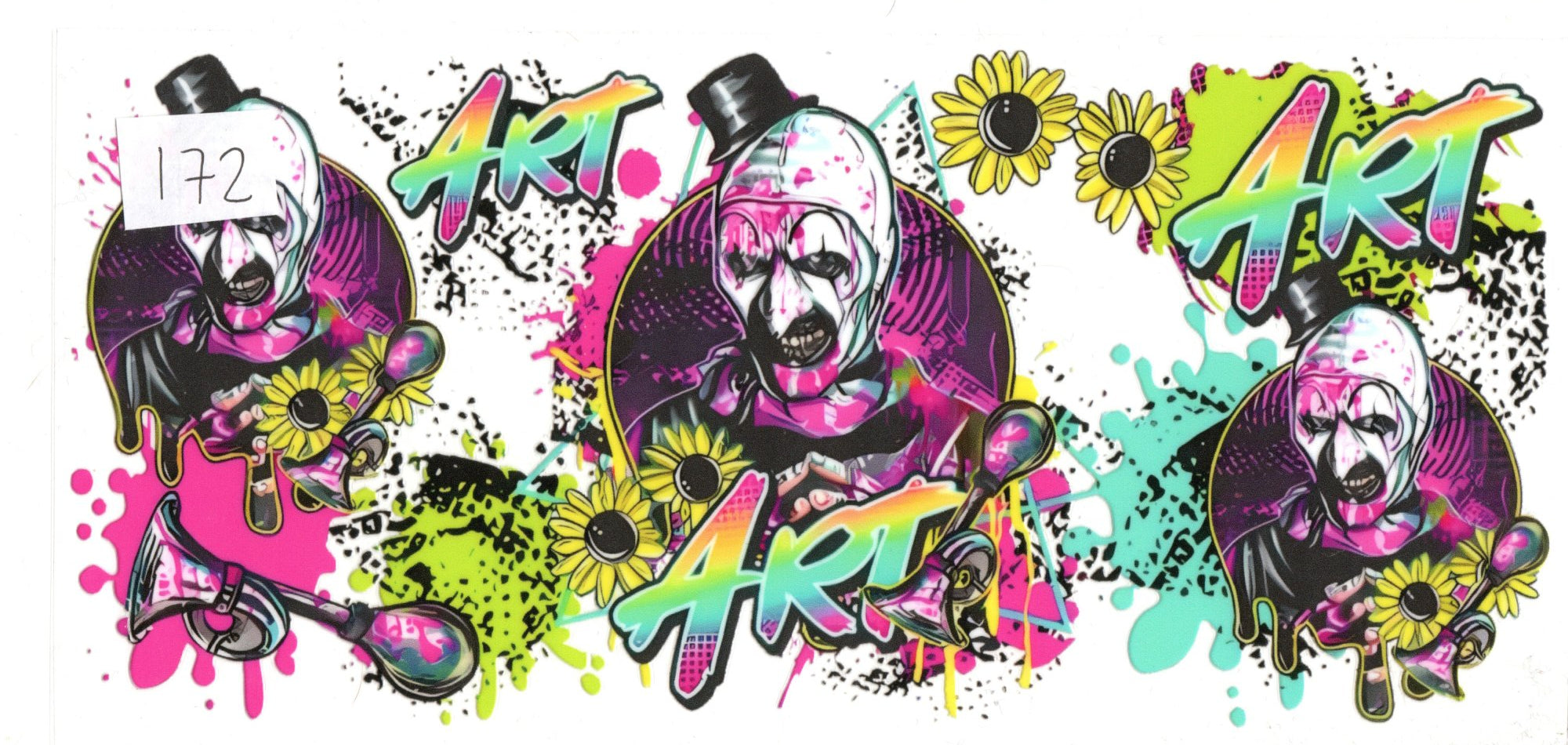 # 172 ART THE CLOWN SWEET SUN FLOWER